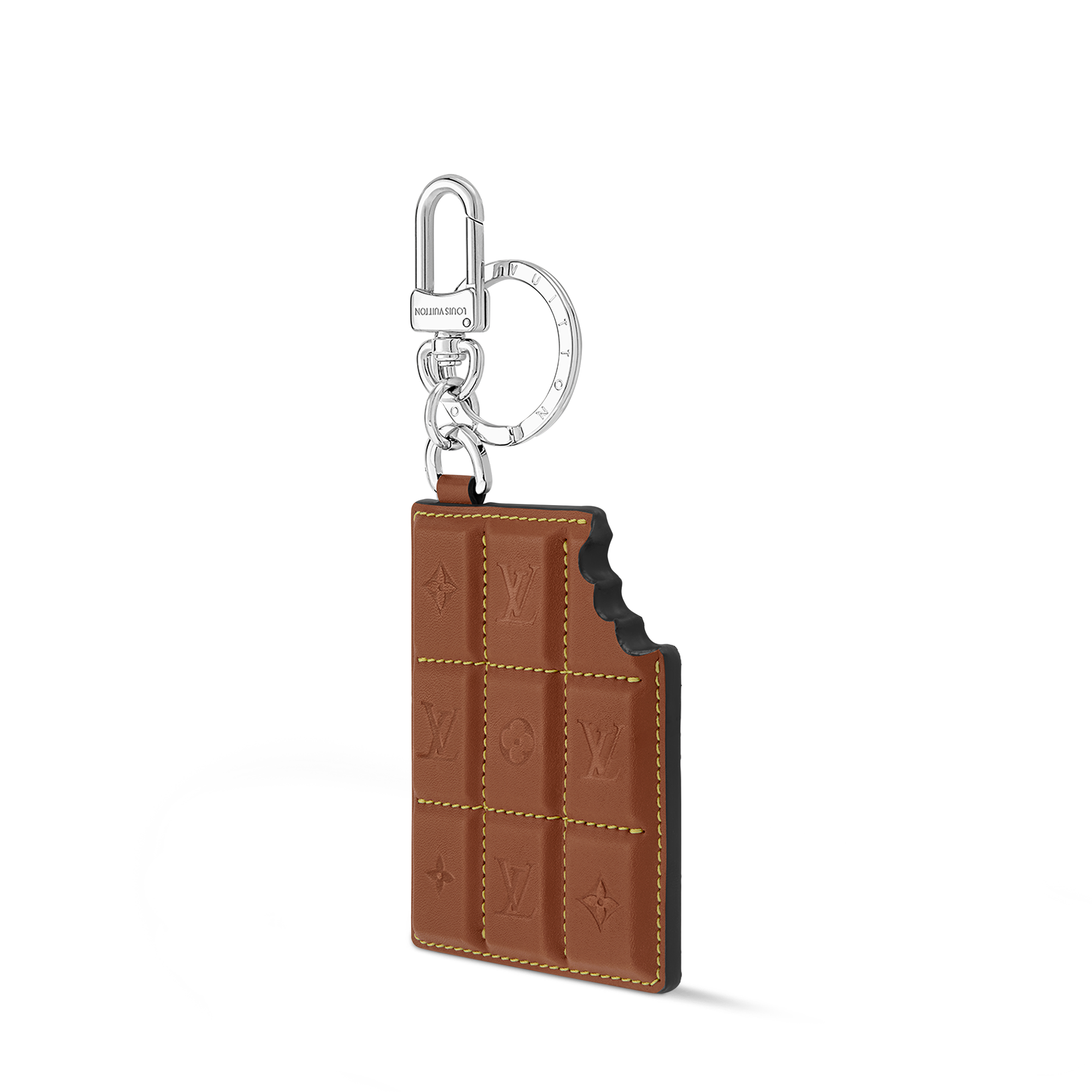 LV Chocolate Bar Figurine Key Holder And Bag Charm . - Key Holders